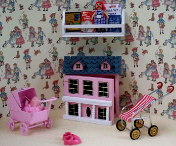 Nursery Accessories Set In Pink