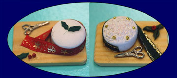 Xmas Cake Making Board (scissors)