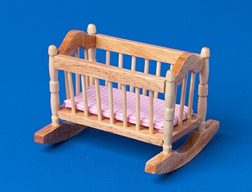 Rocking Cot, Cradle Or Crib - pine