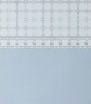 Wallpaper - Teapot Tiles Blue