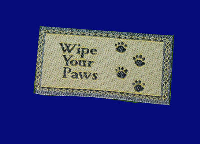 Door Mat - Wipe Your Paws