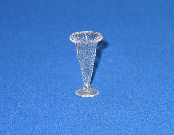 Crystaline Glass Vase