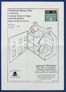 Plans - Dormer Cottage