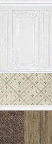 Example - Eastwell Cream With Plaster Panels