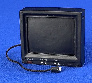 Television - black resin