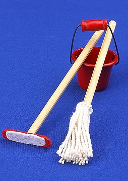 Mop, Broom & Bucket Set