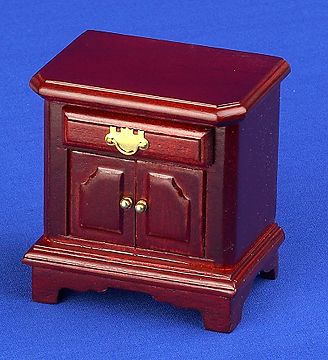 Bedside Cabinet / chest - mahogany