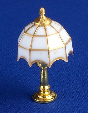 White Tiffany Lamp (non working)