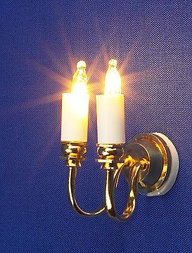 Dolls House Light - Double Wall Candle