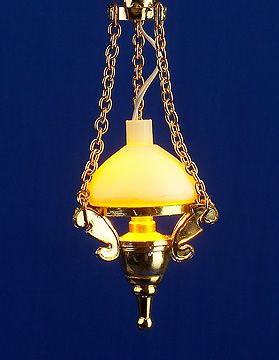 Dolls House Light - Hanging oil lamp