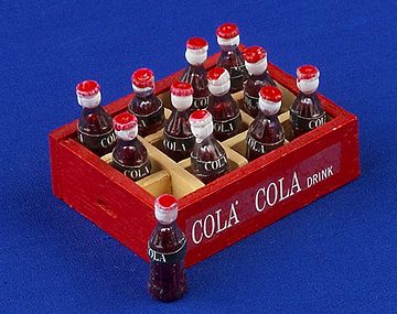 Soda Bottles in Crate