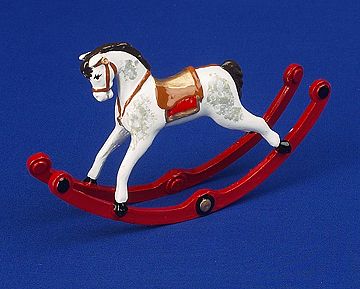 dolls house rocking horse