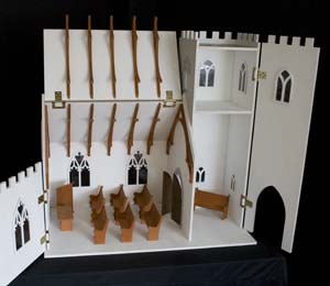 church dollhouse