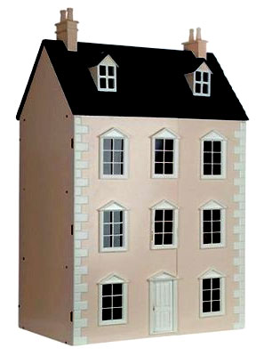 Dolls Houses - Houses - Dartmouth Painted Dolls House Kit. Only Available  in blue - Dolls House Parade for Dolls Houses & Miniatures