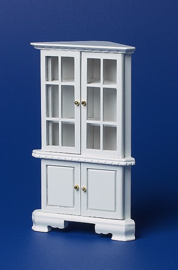 Corner Cabinet - white