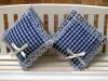 Gingham Cushions - Blue