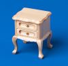Side Table 2 Drawer - pine