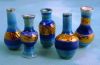 Vase - Blue & Gold Designs Vary