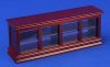 Shop counter - glass fronted (mahogany)