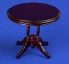 Table Round - mahogany