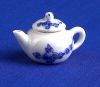 Tea Pot - blue pattern