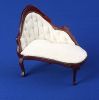 Chaise - mahogany