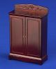 Wardrobe - small mahogany