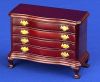 4 Drawer Chest - mahogany