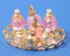 Perfume Bottles On Gilt Tray