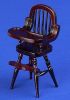 Highchair - mahogany