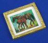 Picture in Gilt Frame - Horses